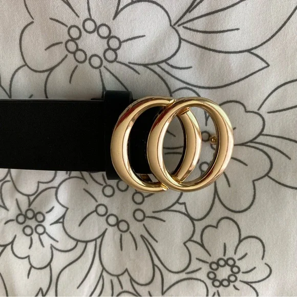 Forever 21 Black Belt | New no Tags | Size M/L 94CM - Picture 6 of 8